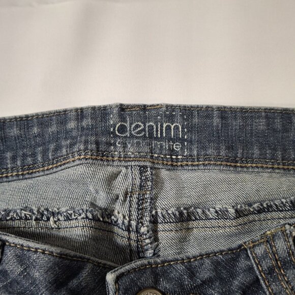 Vintage Denim Dynamite Hippie Low Rise Flare Bell Bottom Jeans Size 31 (Size 10) - Picture 5 of 16